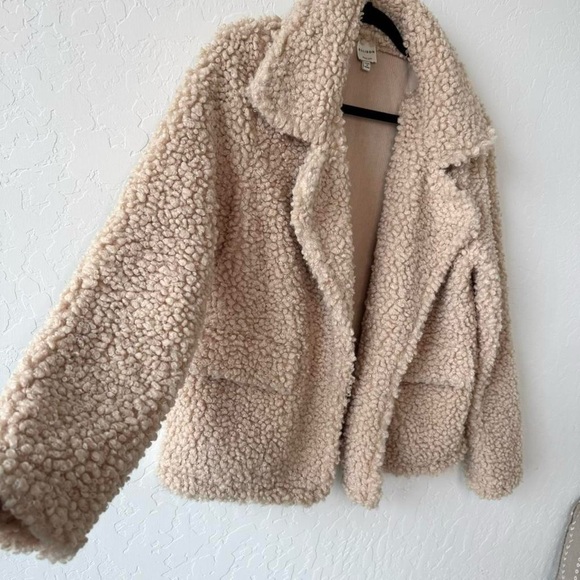 Ellison Cream Teddy Jacket - Picture 4 of 5